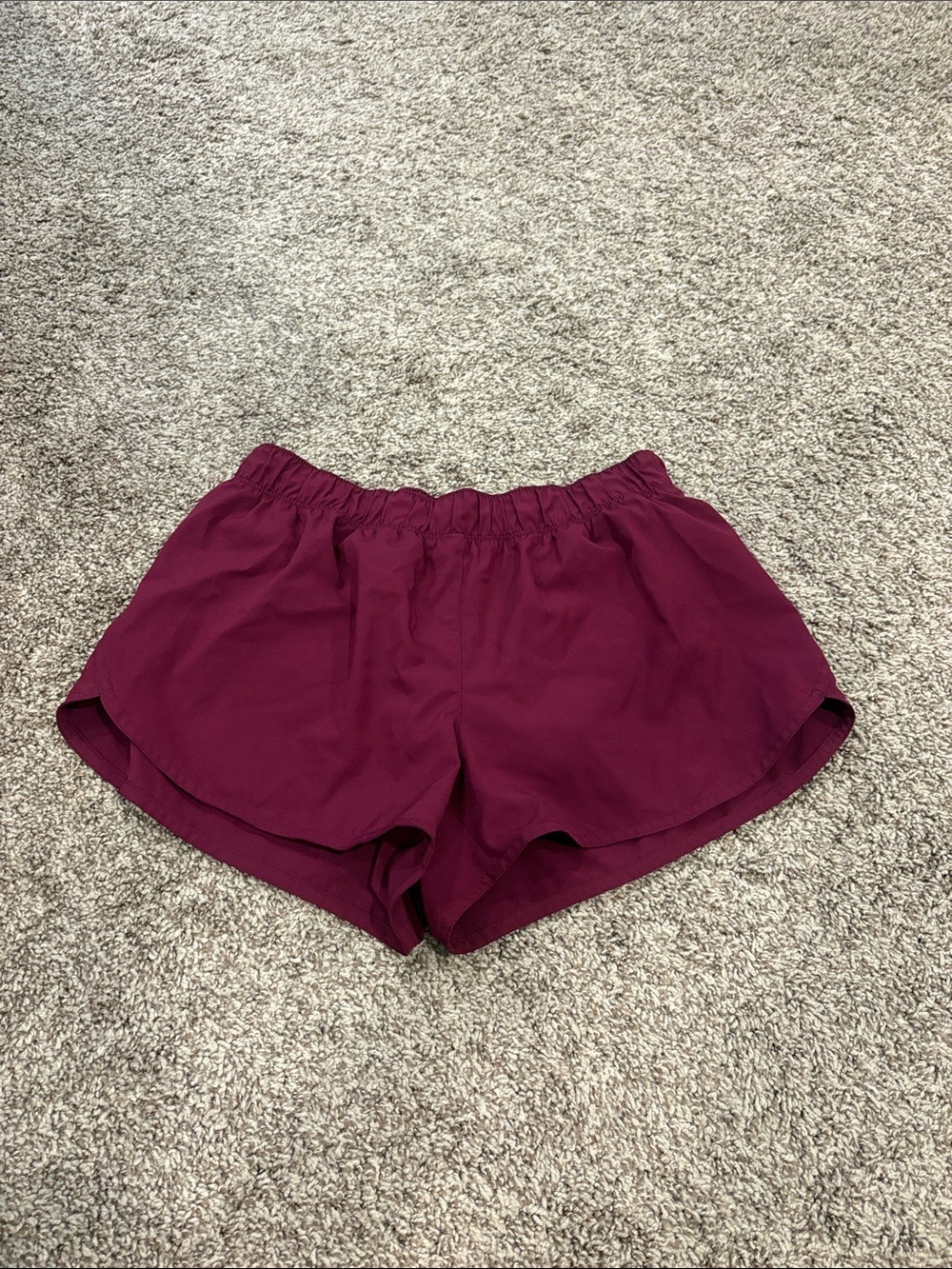 Old Navy Women's Athletic Shorts in Burgundy
